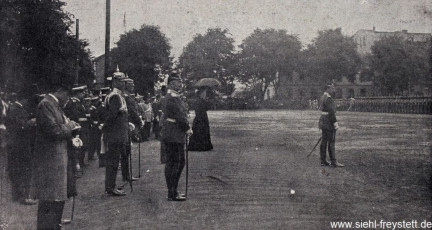 WV-Nr. 1031, Ansprache des Kaisers an die Mannschaften der beiden Seebataillone vor der Abfahrt von Wilhelmshaven, 1900
