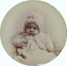 WV-Nr. 1044, Tochter Else Siehl, 1897, Fotografie, 6 cm x 6 cm, Privatbesitz