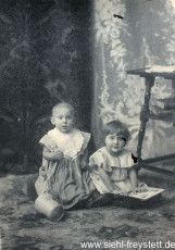 WV-Nr. 1053, Else und Ernst Siehl , um 1900, Fotografie, 10,2 cm x 14,5 cm, Privatbesitz