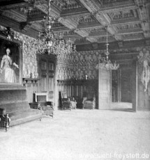 WV-Nr. 1086, Audienzsaal im Schloss Jever, 1895, Fotografie, Privatbesitz